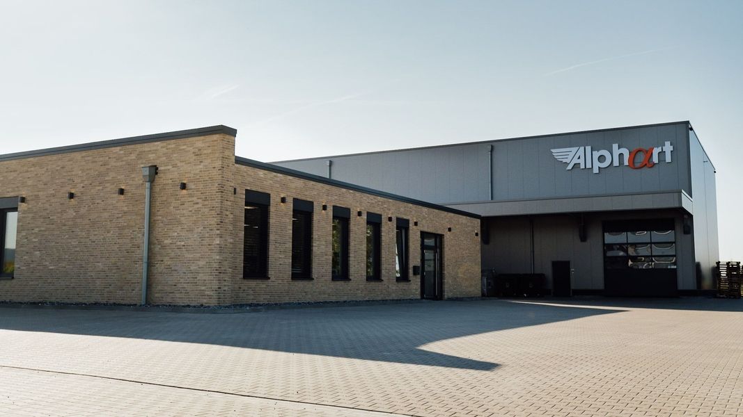 Firmengebäude der Alphart GmbH in Dissen